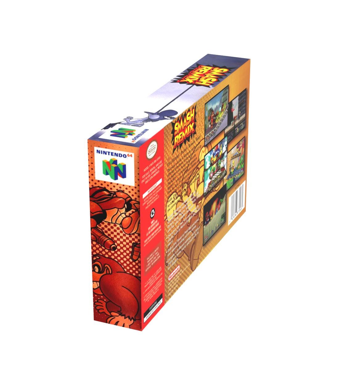 スマッシュ リミックス | NTSC | ニンテンドー64 | N64 | En | 復刻版
