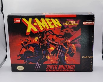 X-men Mutant Apocalypse | NTSC | Super Nintendo | SNES | En