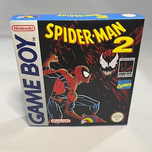 Spider-Man 2 | NTSC | Gameboy | GB | En | Reproduction Box and Inner Tray