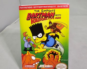 The Simpsons Bartman Meets Radioactive Man | NTSC | Nintendo