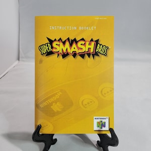 Super Smash Brothers | Auflösung | Nintendo 64 | N64 | De | Gebrauchsanweisung
