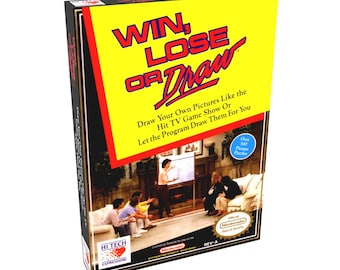 Win Lose or Draw | NTSC | Nintendo | NES | En | Reproduction Box