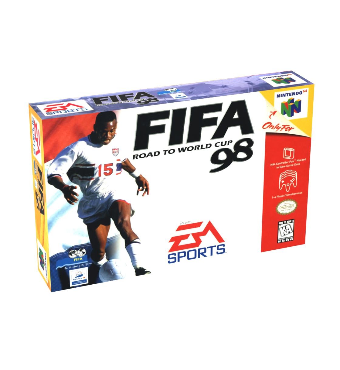 Fifa Road to the World Cup 98 | NTSC | Nintendo 64 | N64 | En