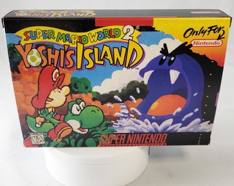 Yoshiページ2 NINTENDO YOSHI'S SAFARI PROMO FOLDOUT A2 POSTER 1993 POWER