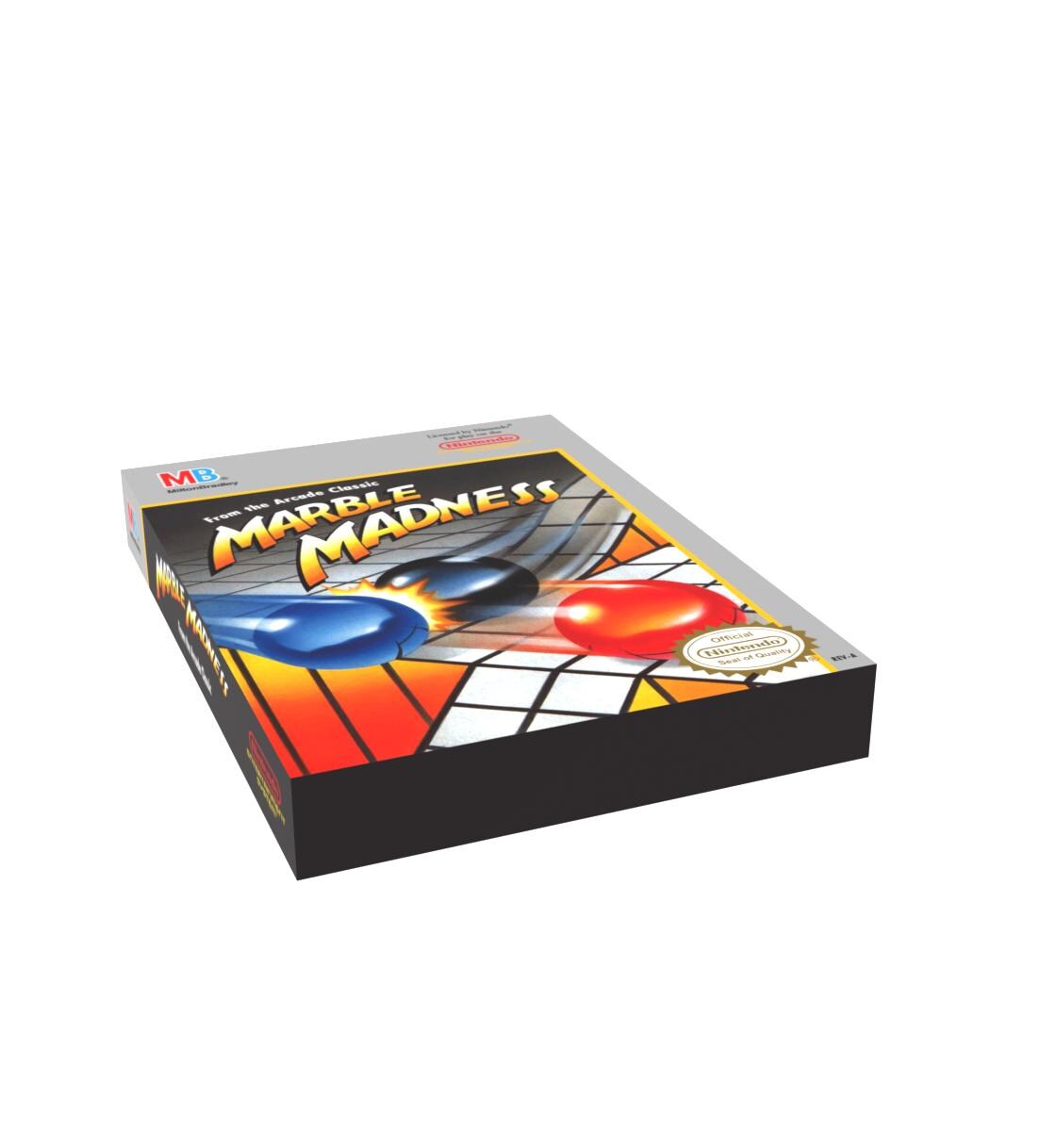 Marble Madness | NTSC | Nintendo | NES | En | Reproduction Box - Etsy