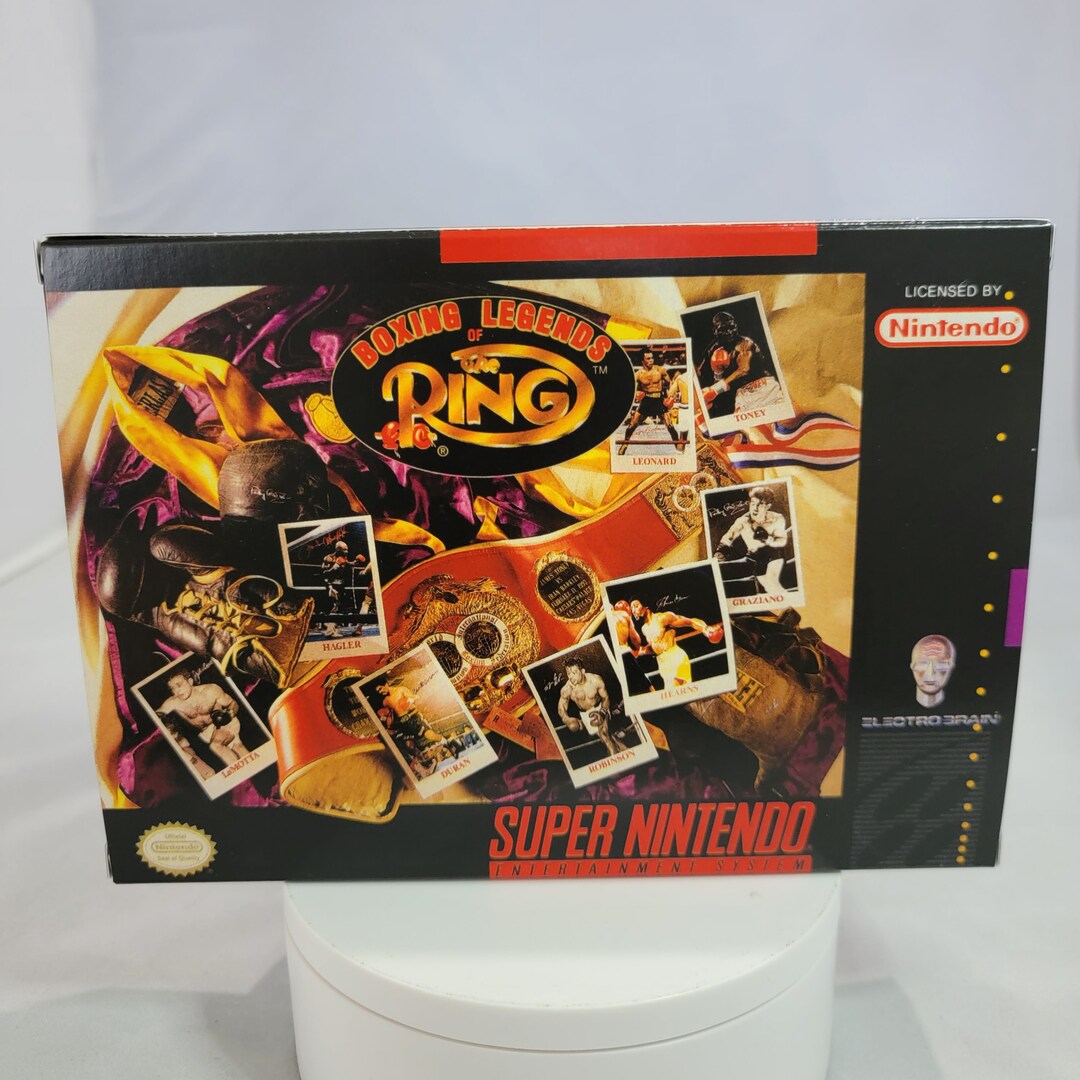 Boxing Legends of the Ring | NTSC | Super Nintendo | SNES | En ...