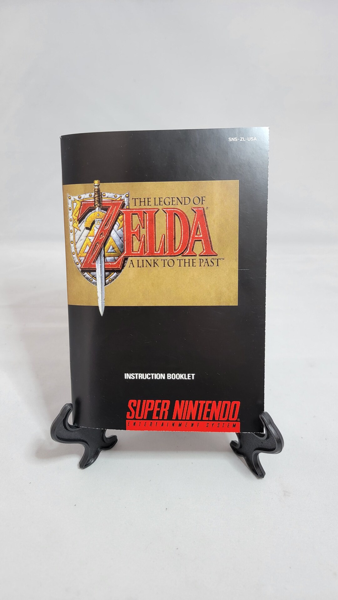 The Legend of Zelda Link to the Past NTSC Super Nintendo SNES En User Instruction Manual Etsy