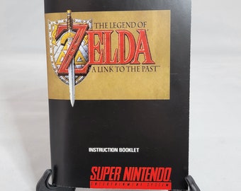 The Legend of Zelda Link to the Past | NTSC | Super Nintendo | SNES | En | User Instruction Manual