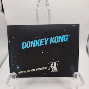 Donkey Kong | NTSC | Nintendo | NES | En | User Instruction Manual