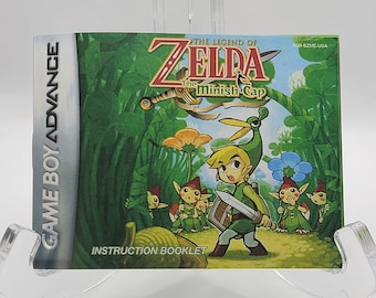 The Legend of Zelda The Minish Cap | NTSC | Gameboy Advance | GBA | En | User Instruction Manual