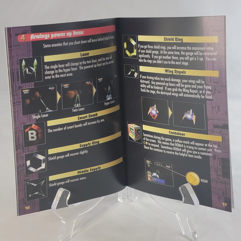 Star Fox 64 | NTSC | Nintendo 64 | N64 | En | User Instruction Manual ...
