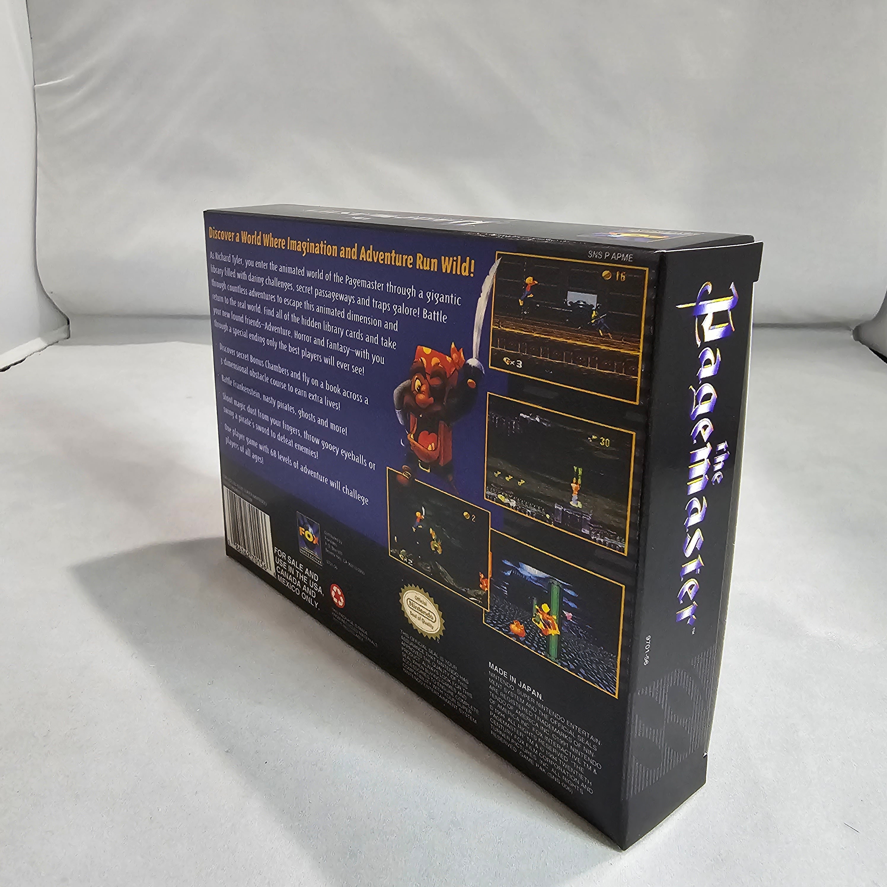 The Pagemaster | NTSC | Super Nintendo | SNES | En | Reproduction