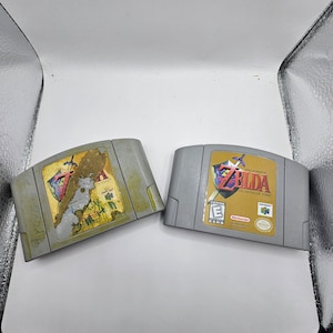 N64 交換ラベルと純正カートリッジシェル - ゲームを選択してください *必ずお読みください* Nintendo 64