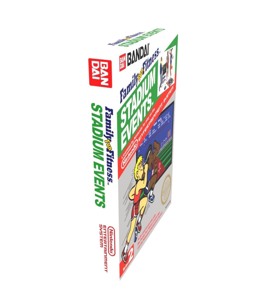 Stadium Events | NTSC | Nintendo | NES | En | Reproduction Box
