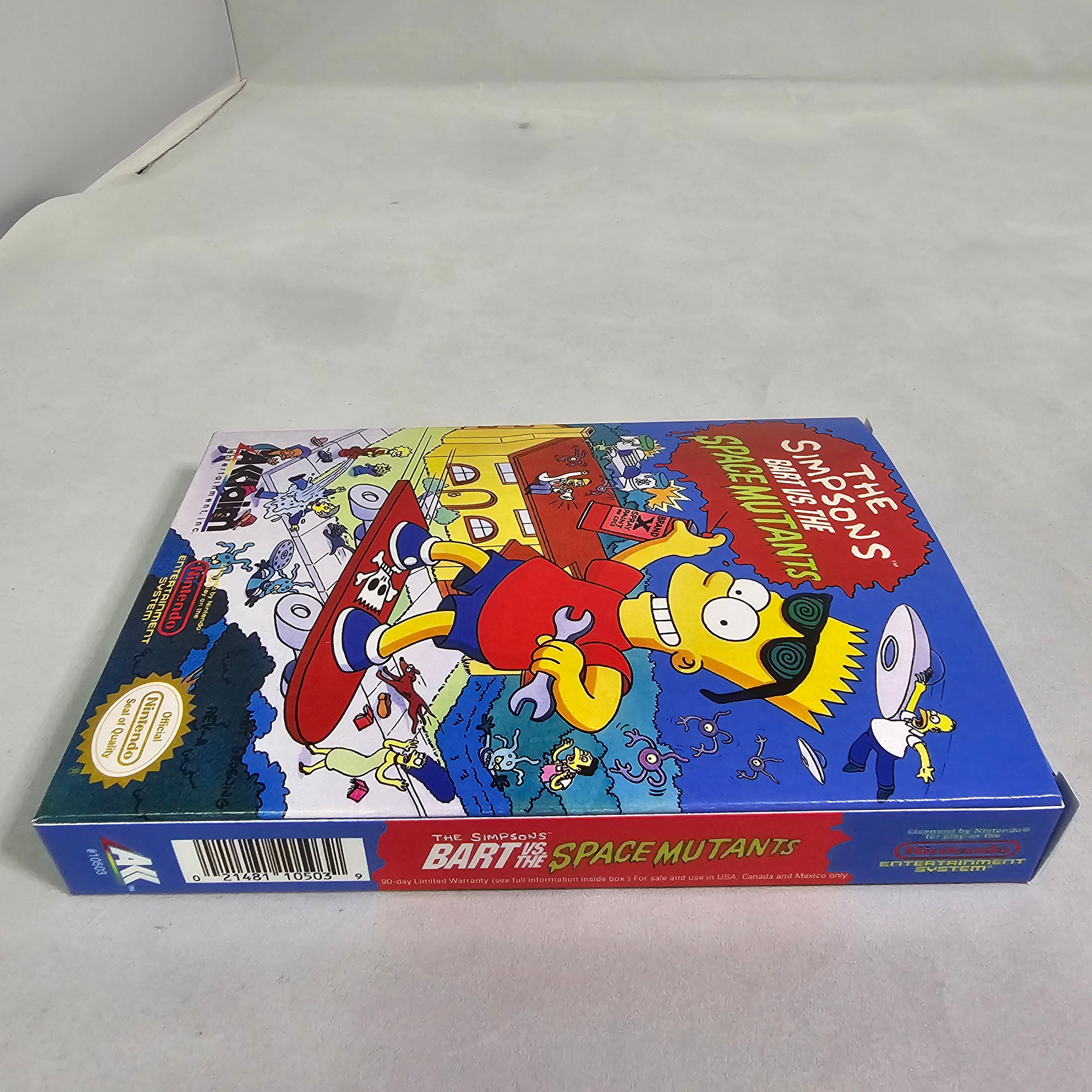 The Simpsons Bart Vs the Space Mutants | NTSC | Nintendo