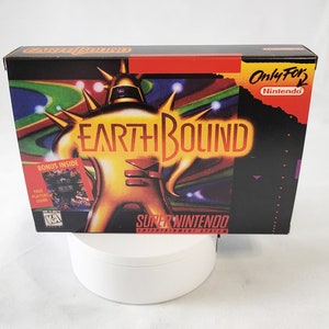 Earthbound | NTSC | Super Nintendo | SNES | En | Reproduction Box and Inner Tray