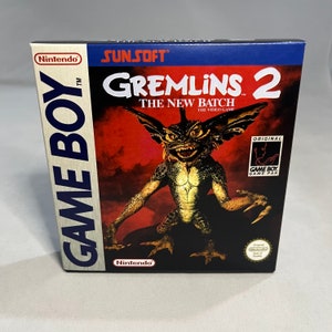 Gremlins 2 | NTSC | Gameboy | GB | En | Reproduction Box and Inner Tray