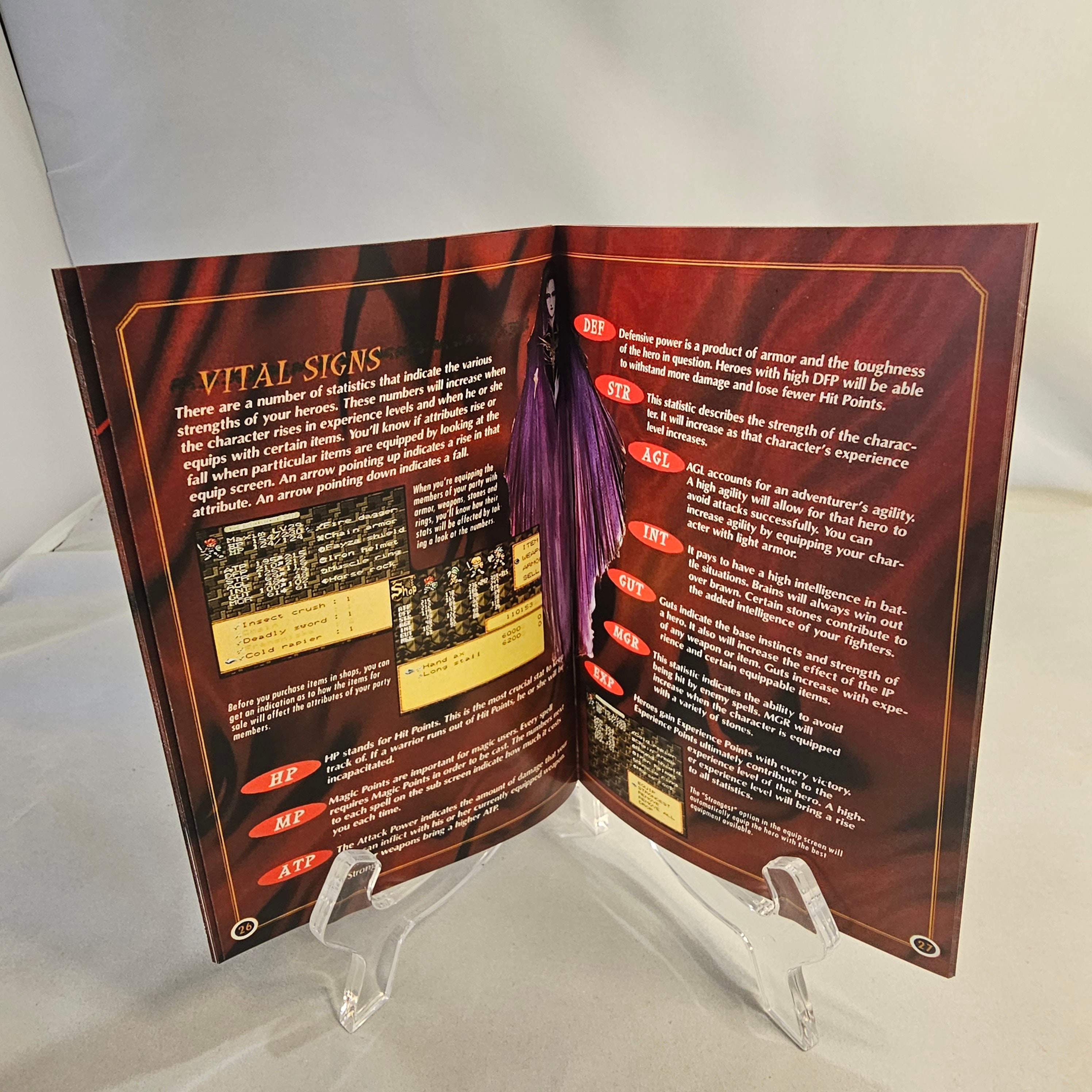 Lufia 2 | NTSC | Super Nintendo | SNES | En | User Instruction Manual ...