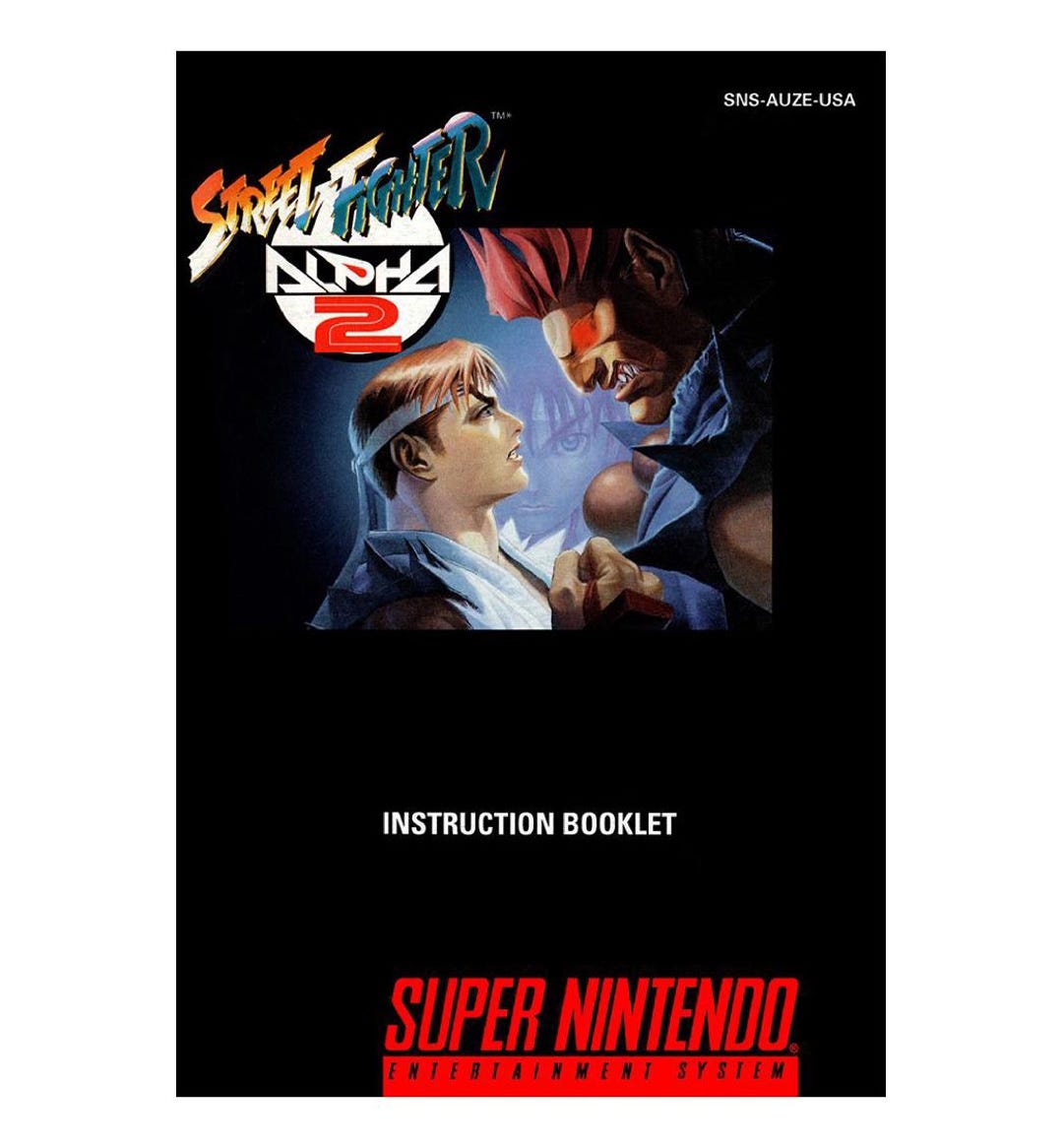 Street Fighter Alpha 2 | NTSC | Super Nintendo | SNES | En | User