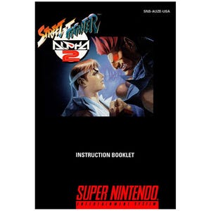 Street Fighter Alpha 2 Reproduction - Etsy