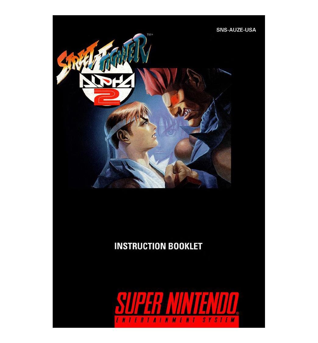 Street Fighter Alpha 2 | NTSC | Super Nintendo | SNES | En | User