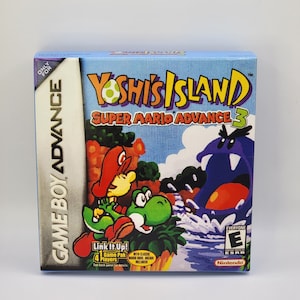 Super Mario Advance 3 Yoshi's Island | NTSC | Gameboy Advance | GBA | En | Reproduction Box and Inner Tray