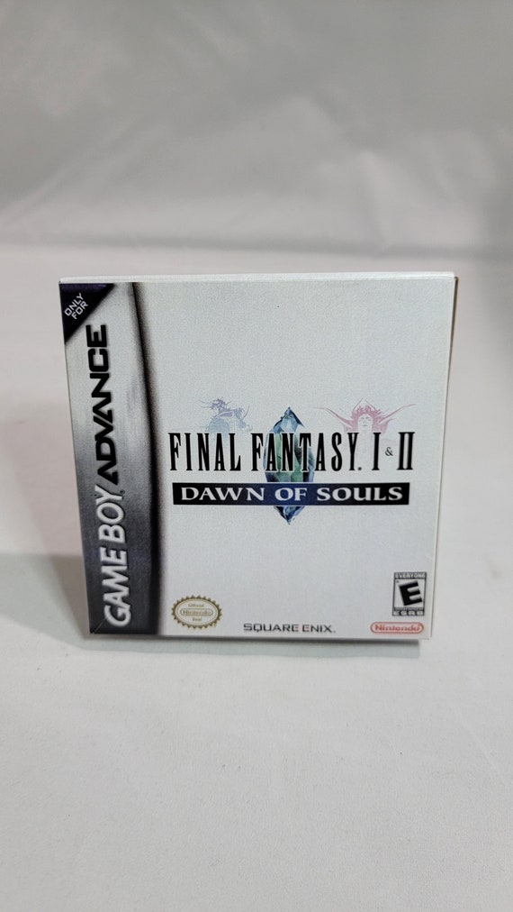 Final Fantasy 1 and 2 Dawn of Souls | NTSC | Gameboy Advance | GBA