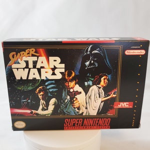 Super Star Wars | NTSC | Super Nintendo | SNES | En | Reproduction Box and Inner Tray
