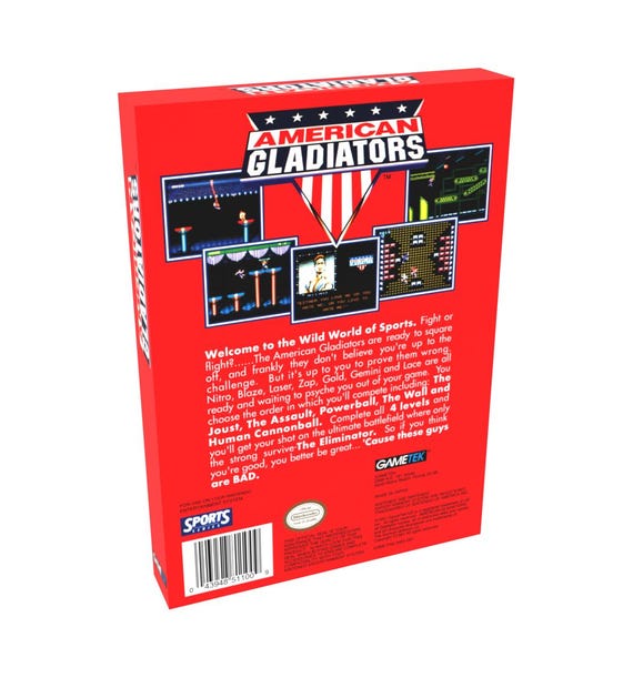 American Gladiators | NTSC | Nintendo | NES | En | Reproduction