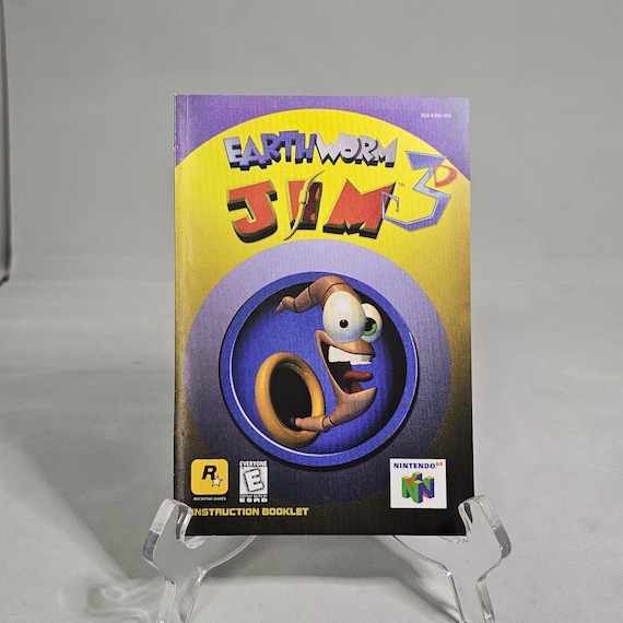 Earthworm Jim 3D | NTSC | Nintendo 64 | N64 | En | User
