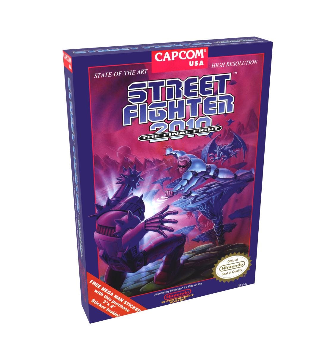 Street Fighter 2010 | NTSC | Nintendo | NES | En | Reproduction