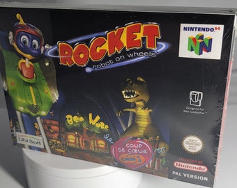 Rocket robot 2024 on wheels n64