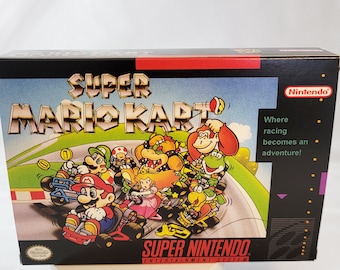 Super mario 2024 kart snes cartridge