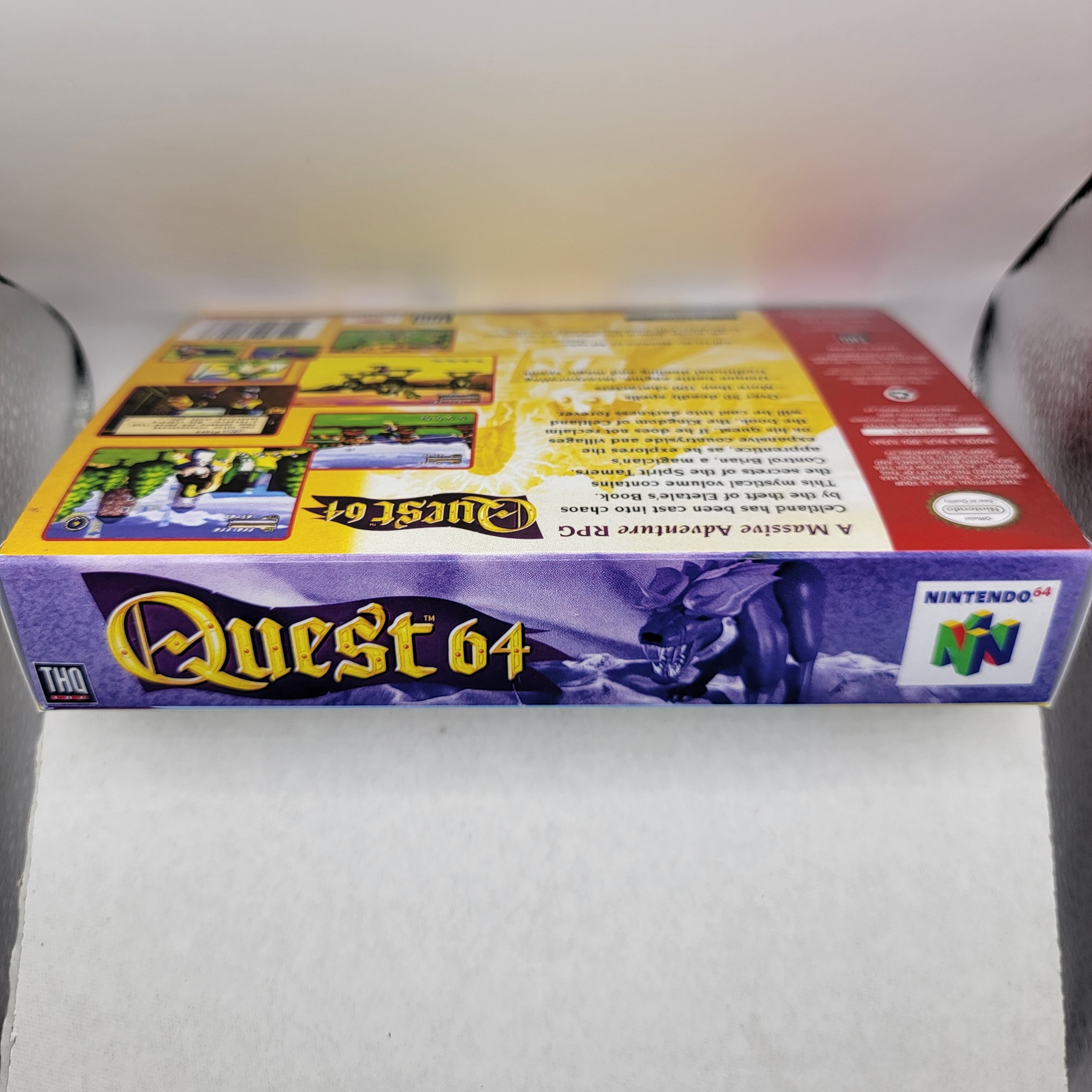 Quest 64 | NTSC | Nintendo 64 | N64 | En | Reproduction Box and
