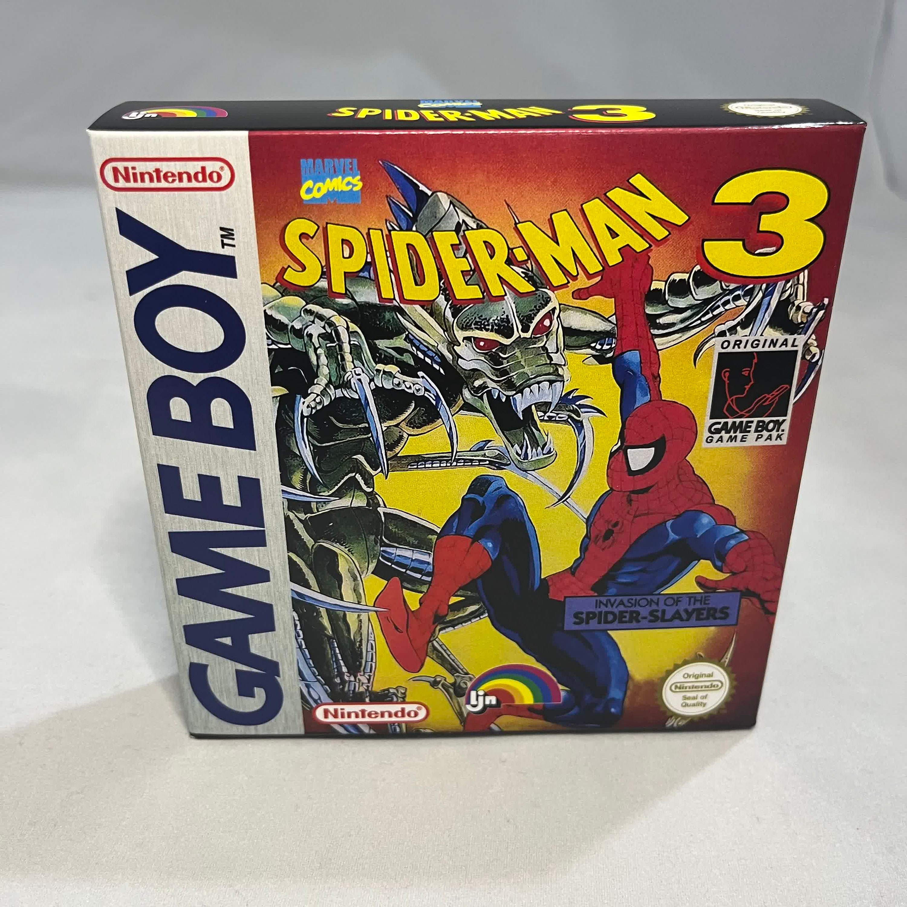 Spider-man 3 | NTSC | Gameboy | GB | En | Reproduction Box and