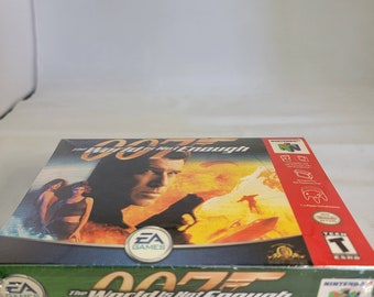 007 the World is Not Enough | NTSC | Nintendo 64 | N64 | En