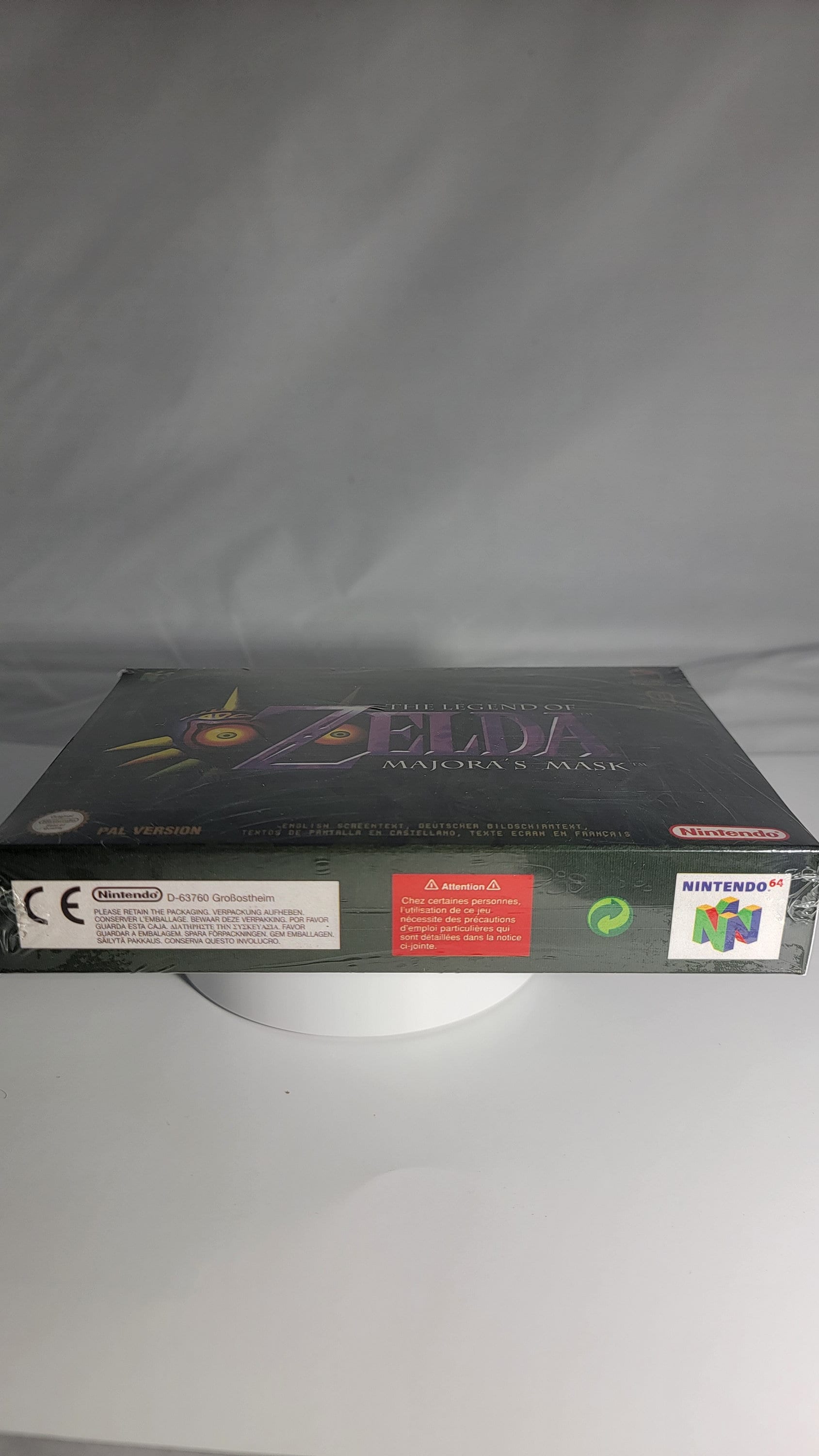 NINTENDO 64 - The Legend of Zelda Majora's Mask excellent emballage