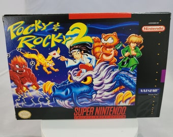 Pocky and Rocky 2 | NTSC | Super Nintendo | SNES | En