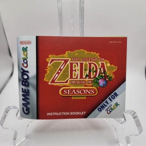 The Legend of Zelda Oracle of Seasons | NTSC | Gameboy Color | GBC | En | User Instruction Manual