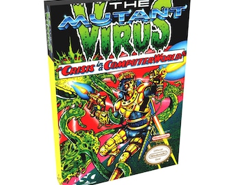The Mutant Virus | NTSC | Nintendo | NES | En | Reproduction Box