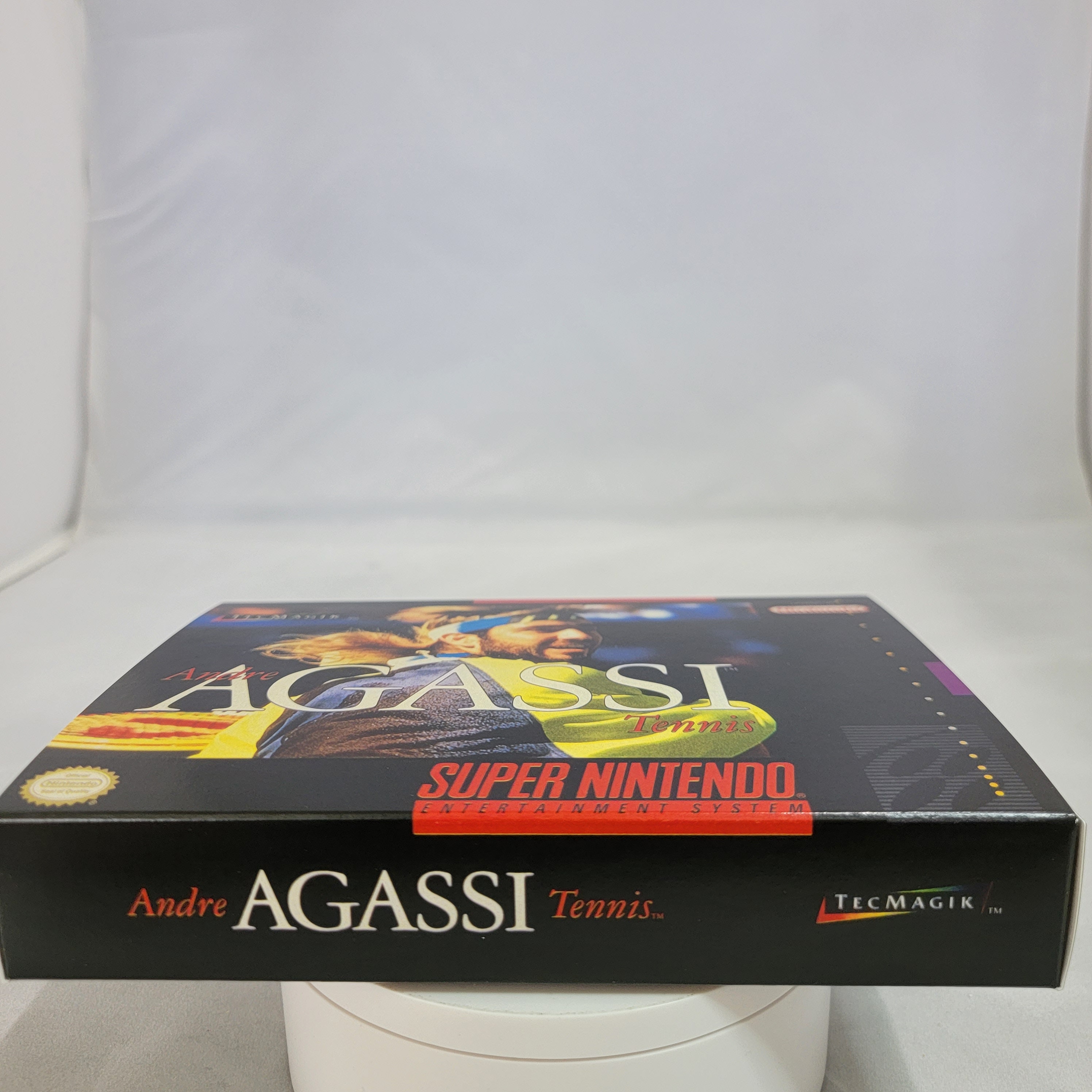 Andre Agassi Tennis | NTSC | Super Nintendo | SNES | En | Reproduction ...