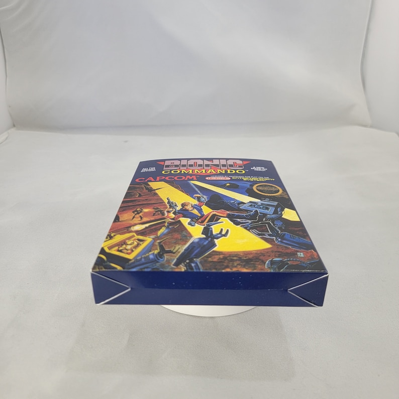 Bionic Commando | NTSC | Nintendo | NES | En | Reproduction Box - Etsy