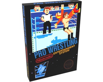 Reproduction Box Pro Wrestling Nintendo NCW Natsume Championship
