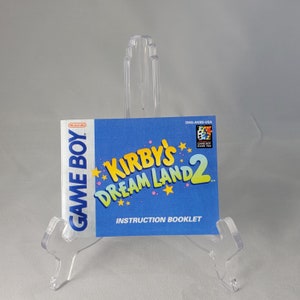 Kirby&#39;s Dream Land 2 | NTSC | Gameboy | GB | En | User Instruction Manual