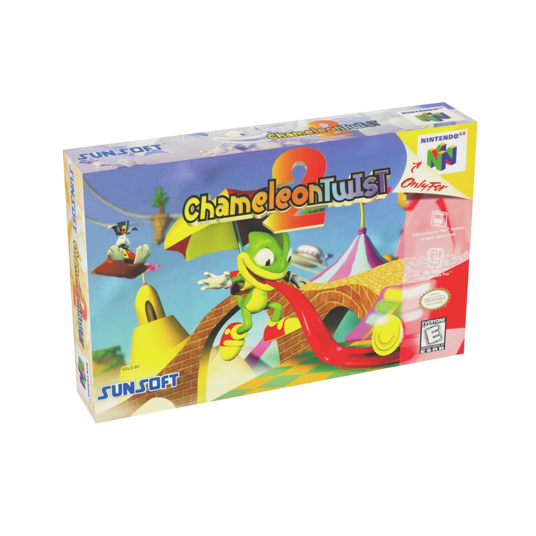 Chameleon Twist 2 | NTSC | Nintendo 64 | N64 | En | Reproduction