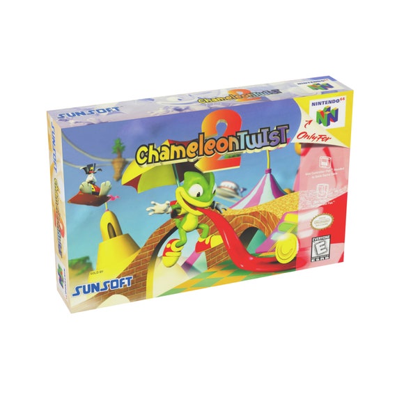 Chameleon Twist 2 | NTSC | Nintendo 64 | N64 | En | Reproduction