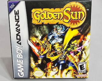 Golden Sun Map GBA Map Golden Sun USA - Etsy