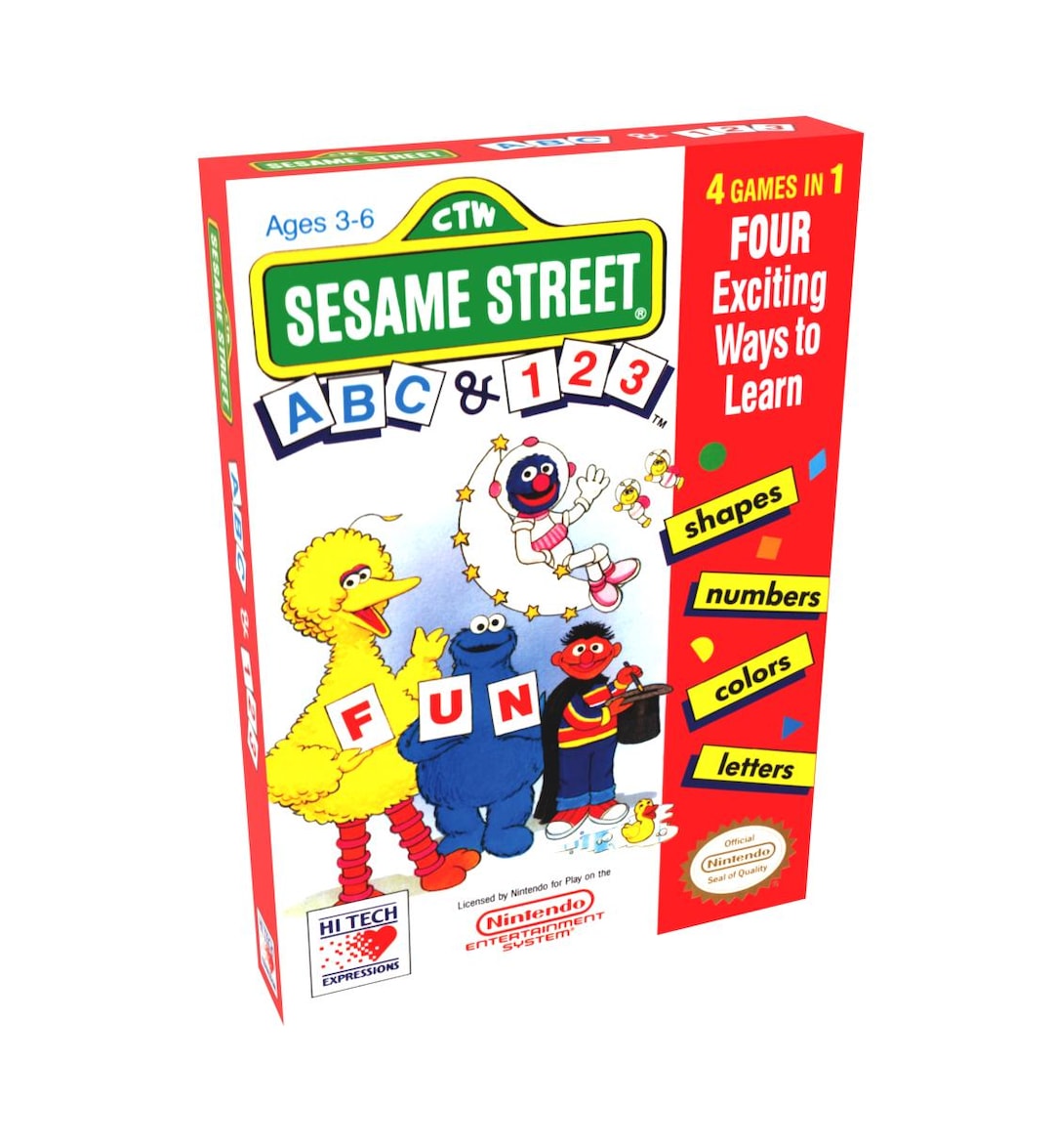 Sesame Street ABC & 123 | NTSC | Nintendo | NES | En