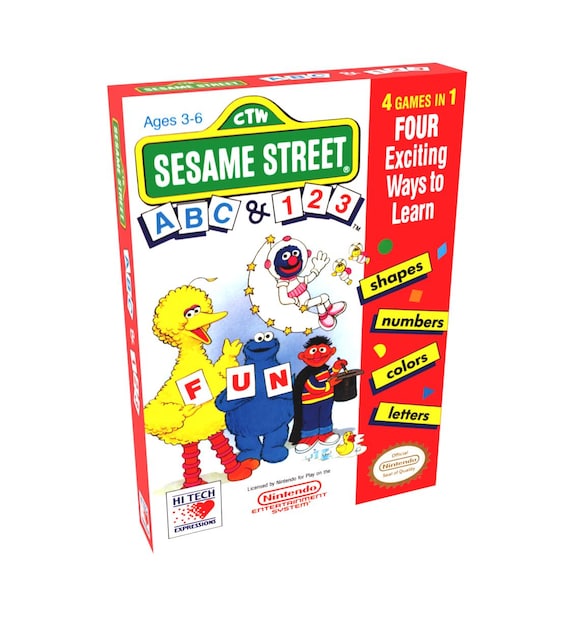 Sesame Street ABC & 123 | NTSC | Nintendo | NES | En