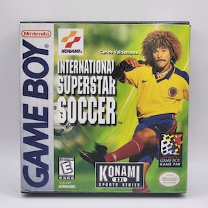 International Superstar Soccer | NTSC | Gameboy | GB | En | Reproduction Box and Inner Tray
